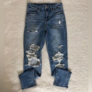American Eagle Curvy HiRise Jeggings